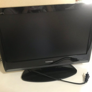 【TOSHIBA】東芝 19型テレビ リモコン付き