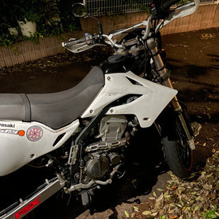 Dトラッカー　カワサキ　バイク本体の画像