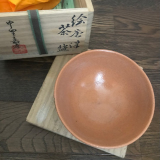 絵唐津 茶碗 中里嘉孝作の画像