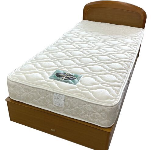 シモンズ　シングルベッド マットレス＆フレーム