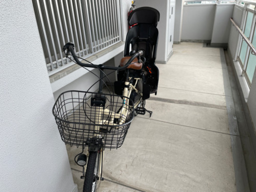子供乗せ自転車❗️お話中でございます