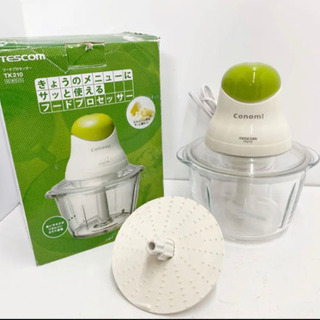 美品 箱付き テスコム フードプロセッサー フードチョッパー ガ...