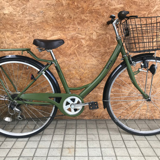 美品】6段階変速27inch自転車 spice