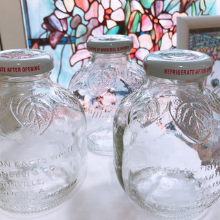 *お話中*Martinelli Apple juice🍎の空き瓶...