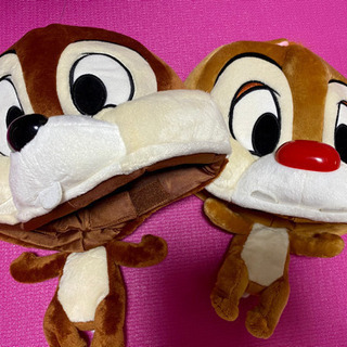【引き渡し先決まりました】ディズニー　チップとデール　帽子