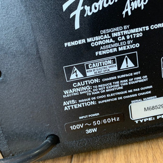 Fender ギターアンプの画像