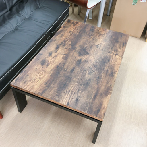 デザインこたつ☆オシャレ家具☆普通のテーブルとしても☆幅105×奥行70×高さ38cm☆動作確認済み☆中古品