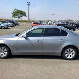 BMW 5シリーズ　525i ハイラインパッケージ　黒革シート　走行9.8万キロ　取説　記録簿有の画像