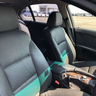 BMW 5シリーズ　525i ハイラインパッケージ　黒革シート　走行9.8万キロ　取説　記録簿有の画像