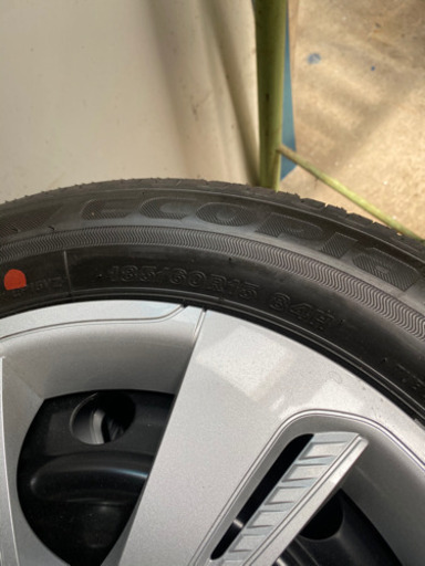 タイヤ　185/65r15ブリヂストン　エコピア　2021年製　新車外し
