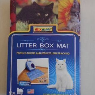 新品レア★USA製★drymate一流ブランド 猫のトイレマット...
