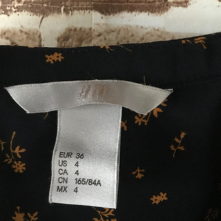 h&m/ノースリーブ ブラウスの画像