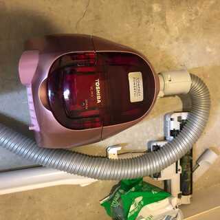 東芝　VC-PF9-P　紙パック式掃除機　ライトピンク