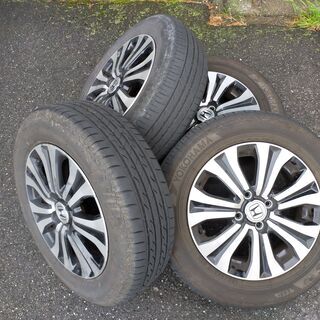 フリード　純正ホイール　4本セット①（②とセット、価格は2本分） 値下げしました】ホンダフリード 純正ホイールタイヤ4本セット