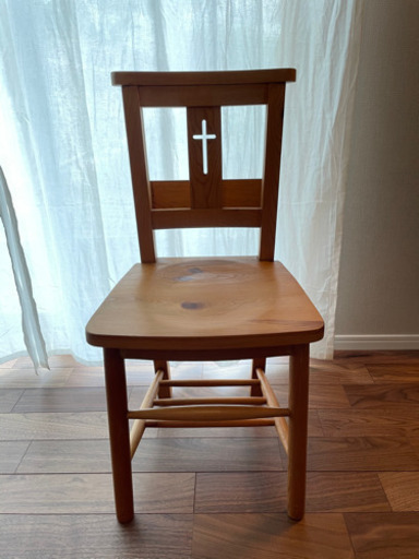 チャーチチェア　クロスバック