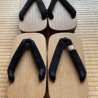 (値下げ)紳士本桐下駄､二足[新品]