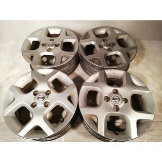 日産 15x5.5J キューブ Z11 純正 NISSAN 4-100 +50 ４本 15インチ ホイール　　～横浜市旭区 ズーラシア近く～ 日産 15x5.5J キューブ Z11 純正 NISSAN 4-100 +50 4本 15インチ
