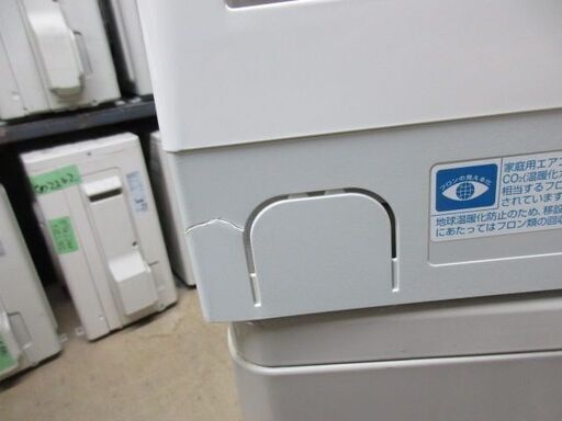 K02298　シャープ　中古エアコン　主に6畳用　冷2.2kw／暖2.2kw