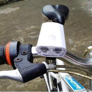 自転車 LED ヘッドライト 自転車 LED LEDライト ヘッドライト サイクルライト マウンテンバイク ロードバイク 子供 便利 明るい 安全 3W

の画像