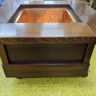 レトロ】欅 ケヤキ 囲炉裏テーブル 座卓