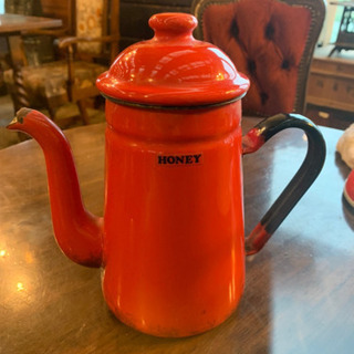 honey ペリカン　ホーローポット　コーヒー
