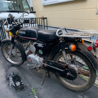 【完売】スズキSUZUKI コレダ　K50-10型　2st  50ccキック一発始動の画像