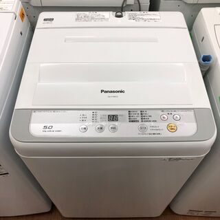 【リサイクルショップどりーむ天保山店】2208　洗濯機　Panasonic　パナソニック　NA-F50B10　5.0Kg　2017年製　中古品【3ヵ月保証付き】