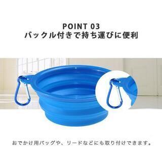 ペット皿 ペット用お皿 シリコンボウル 餌 皿 水やり 水飲み ペット用 お出かけ 携帯タイプ カラー豊富 持ち運び便利 軽くて丈夫 持ち運びペットボウル シリコン 折りたたみ式 カラバリ豊富

の画像