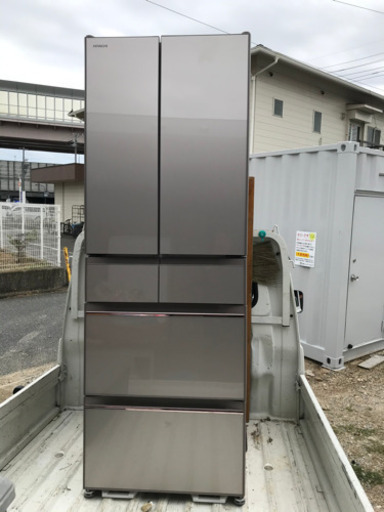 ☆処分価格☆【直接引取り歓迎】HITACHI 6ドア冷蔵庫　R-HW52J 2018年製