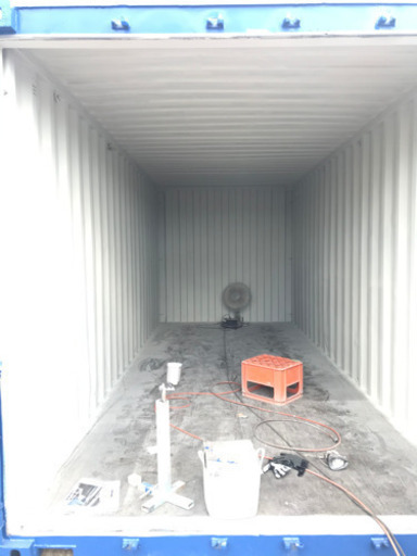 20ft  中古コンテナ　塗装済み