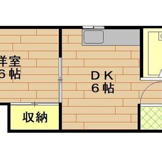 礼金下がりました♪高宮駅まで徒歩10分♪使い勝手の良い1ＤＫ♪周...