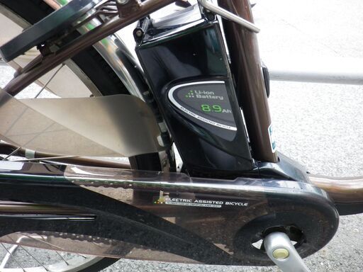 パナソニック製電動自転車　26インチ　ブラウン　8.9Ah　税込売価￥49,800