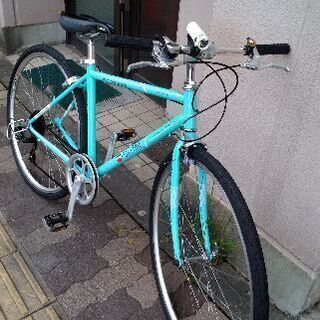 FORTINA FT7007 700cクロスバイク 7speed/スタイリッシュミント