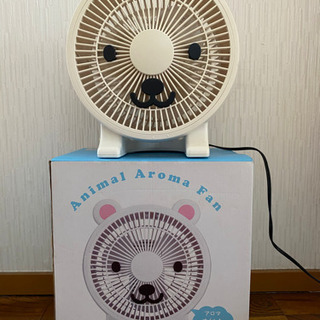 アニマルアロマファン　扇風機　しろくま