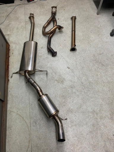 ASSO INTERNATIONALアルファロメオGTVフルステンレスマフラー