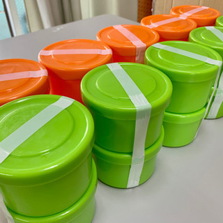 【未使用品】キッチン容器　中　計20個