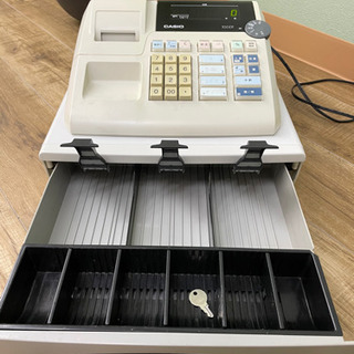 CASIO レジ　キャッシャー　動作確認済み　良品の画像