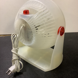 中古　サーキュレーター　クリア　レッドの画像