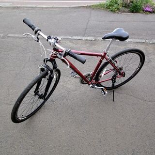ジャイアント 自転車 28インチ ワインレッド系 3x8速 シティサイクル ライト/警鈴無し 札幌市 中央区　南12条店