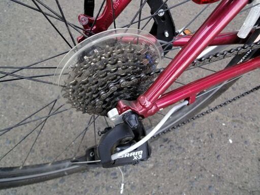 ジャイアント 自転車 28インチ ワインレッド系 3x8速 シティサイクル ライト/警鈴無し 札幌市 中央区　南12条店
