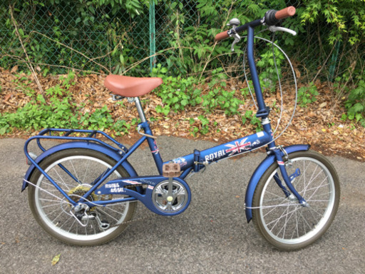 折りたたみ自転車　ユニオンジャック