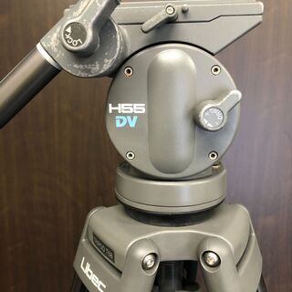 Libec リーベック ビデオカメラ用 三脚 LS-55DV☆専用キャリングケース付き　中古品の画像