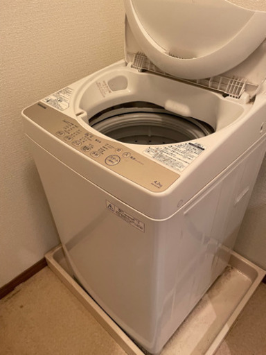 東芝電気洗濯機　洗濯機