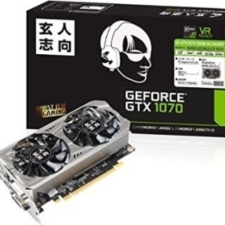 【グラボ】玄人志向GF-GTX1070-E8GB/OC/SHORT 新品未使用