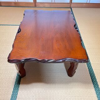 和風テーブル差し上げます。の画像