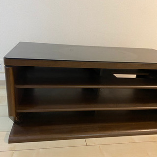 【46インチのテレビを置いてました】テレビ台です。の画像