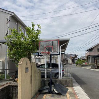 引き渡し者様決定致しました。屋外用バスケットゴールの画像