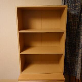 【無料】大きめのカラーボックス茶色1個、差し上げます