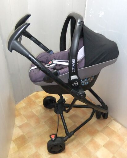 綺麗/クイニーザップエキストラ２＋マキシコシぺブル/新生児～４歳頃/洗濯済み