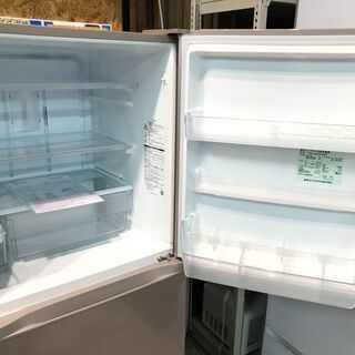 動作保証60日間あり】TOSHIBA 2016年 GR-H34S 330L 3ドア冷凍冷蔵庫 自動